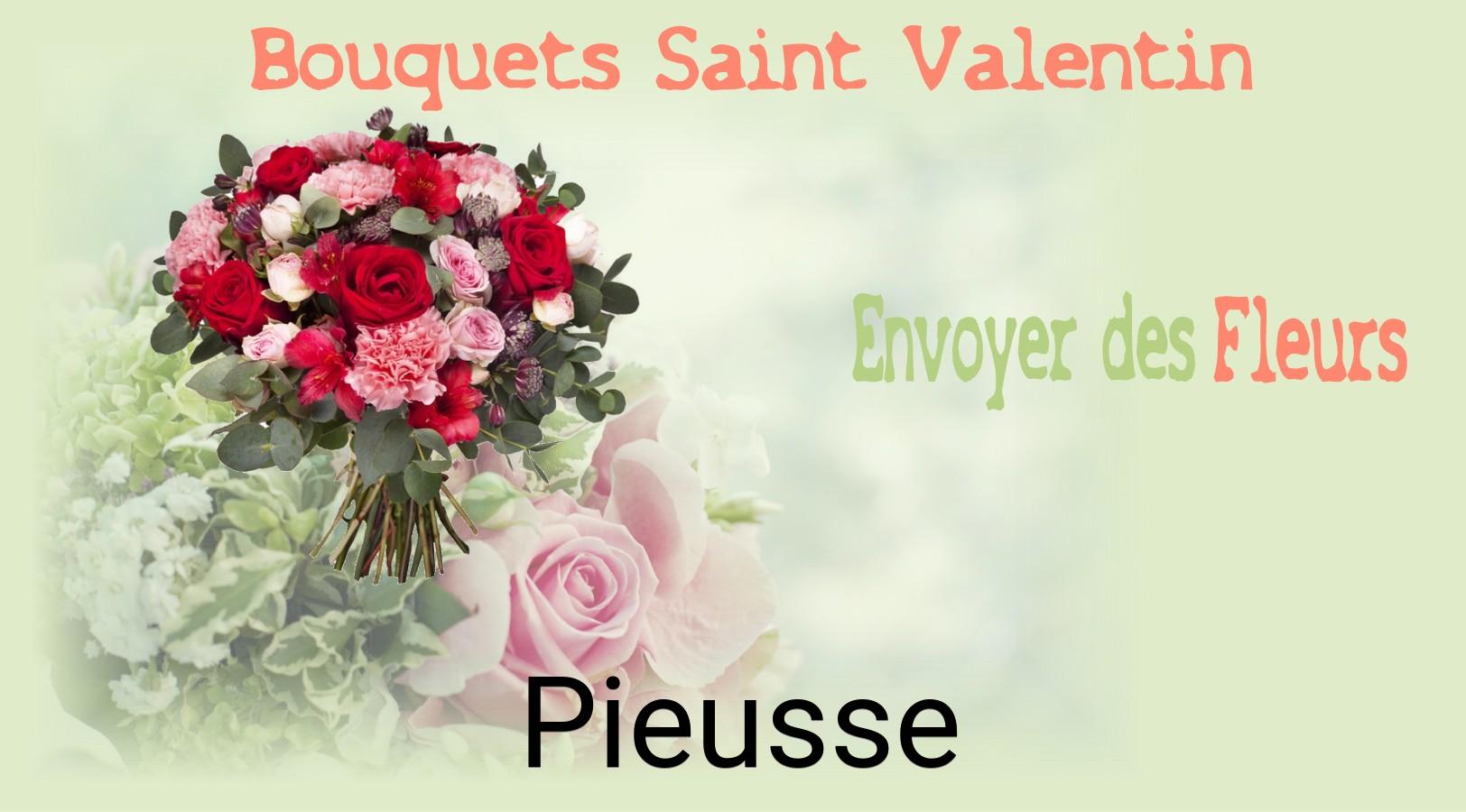 Roses de Saint-Valentin livrées à Pieusse